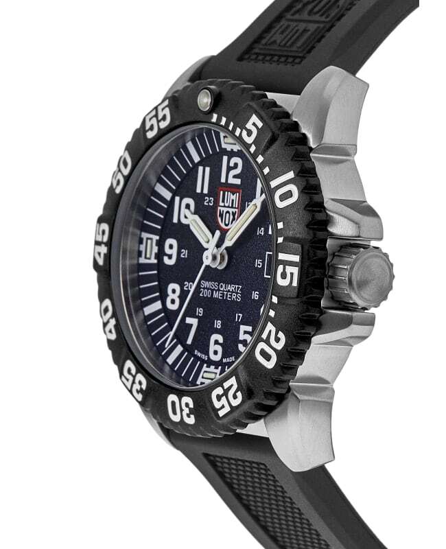 New Luminox Nautical Cruiser Blue Dial Rubber Strap Men's Watch XS.0153