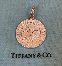 Tiffany & Co. The Boys Club of New York 1876 Sterling Silver .925 Pendant Charm