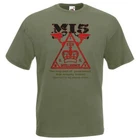 Adults MI5 Only Government Actually Listens Secret Service Unisex Olive T-Shirt