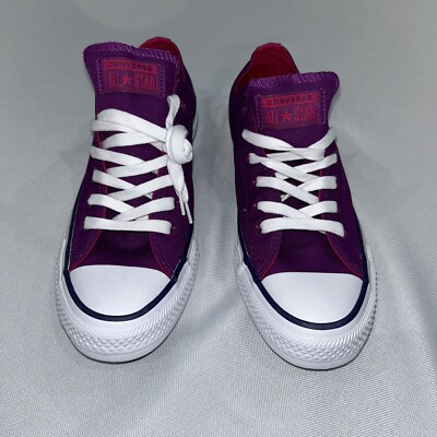 New Plum Purple Pink Converse Shoes Sneakers Womens