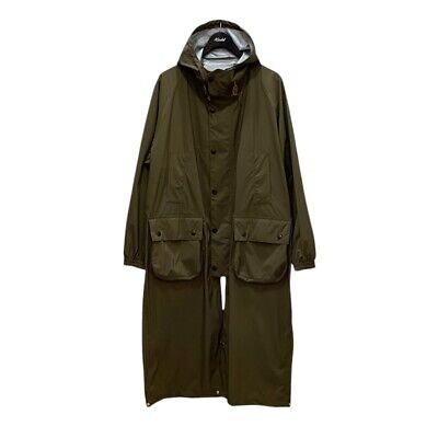 Barbour Scye United Arrows Khaki Nylon Coat Size 38 2Way Barbour Scye United Arrows Khaki Nylon Coat Size 38 2Way