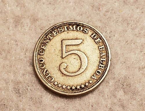 Moneta 5 centesimi Panama 1929 - Foto 2 di 2