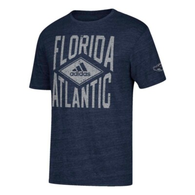 Florida Atlantic Owls NCAA Adidas ''Diamond Mine Vault'' Team Navy T-Shirt