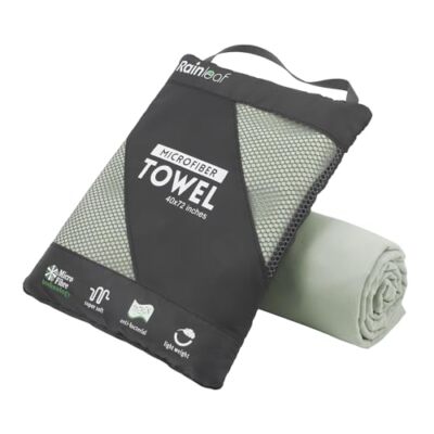  Microfiber Towel Perfect Travel & Gym & Camping Towel. Quick Dry - Super 