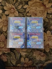 LOT OF 4 Verbatim DataLifePlus CD-R 74min 650mb Compact Disc Recordable ~ NEW