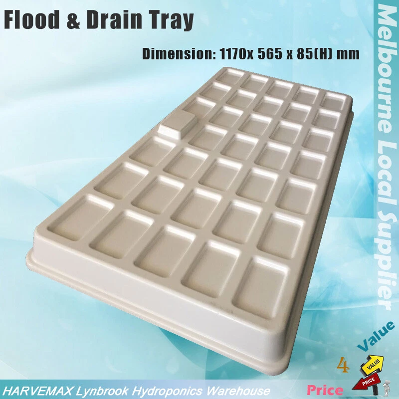 1170x565x85mm Hydroponics Flood Drain Table Grow Bed Tray High Quality (Pick up) - image 2 of 2