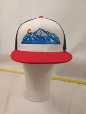 Decky Colorado Rocky Mountains Hat Flat Bill Snap Back 