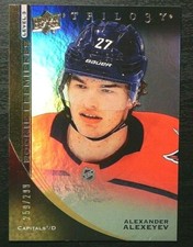 2020-21 20/21 Trilogy Level 3 Rookie Premiers #128 Alexander Alexeyev / 299 