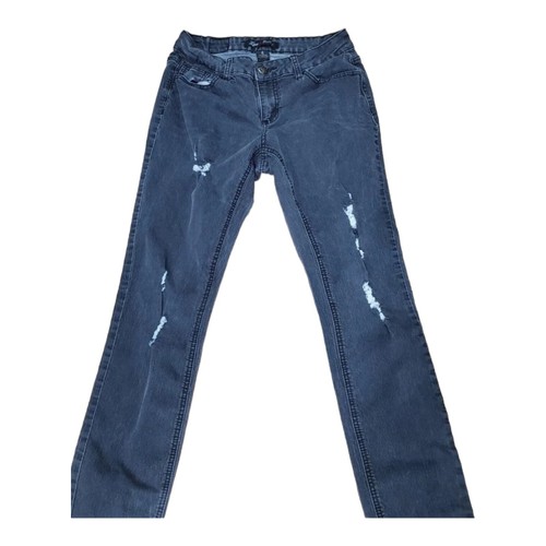 LOVE NATION WOMEN'S DISTRESSED JEANS SIZE 4 - Picture 5 of 11