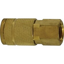 Midland Industries 28508 Parker Tru Coupler, 3/8 in FIP, Brass