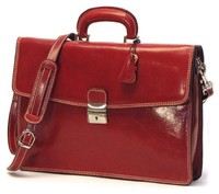 Floto Luggage Milano Brief Leather Laptop Sleeve, Red, Medium, New, Free Shippin Floto Luggage Milano Brief Leather Laptop Sleeve, Red, Medium, New, Free Shippin