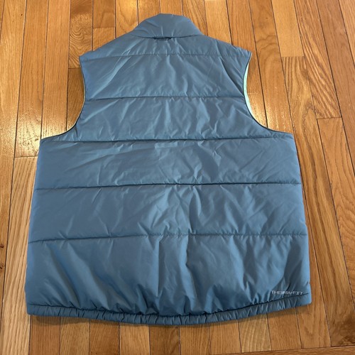 NEW Nike Therma Fit Repel Reversible Green Golf Vest Puffer Women’s Size Medium - Picture 7 of 8