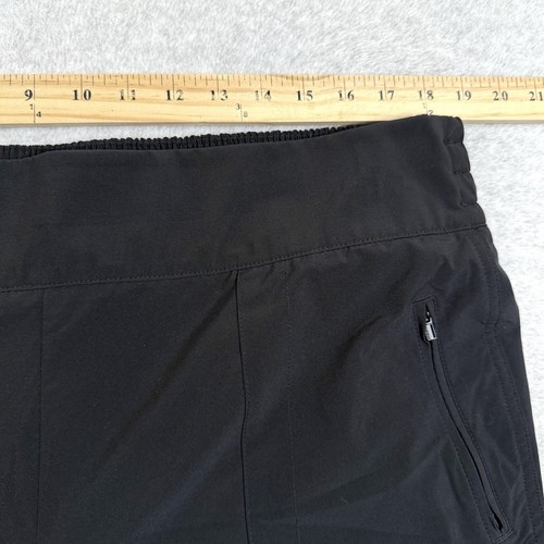 Athleta Hose Damen 18 Chelsea gefüttert Cargohose Pull On Stretch schwarz Athleisure - Bild 11 von 14