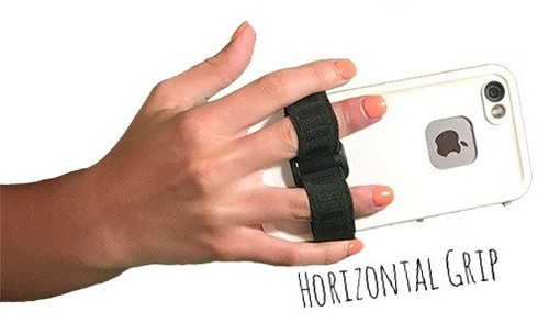 Cell Phone Finger Strap, Cell Phone Holder, DSLR Strap For Your Phone. No Glues! - Picture 2 of 12