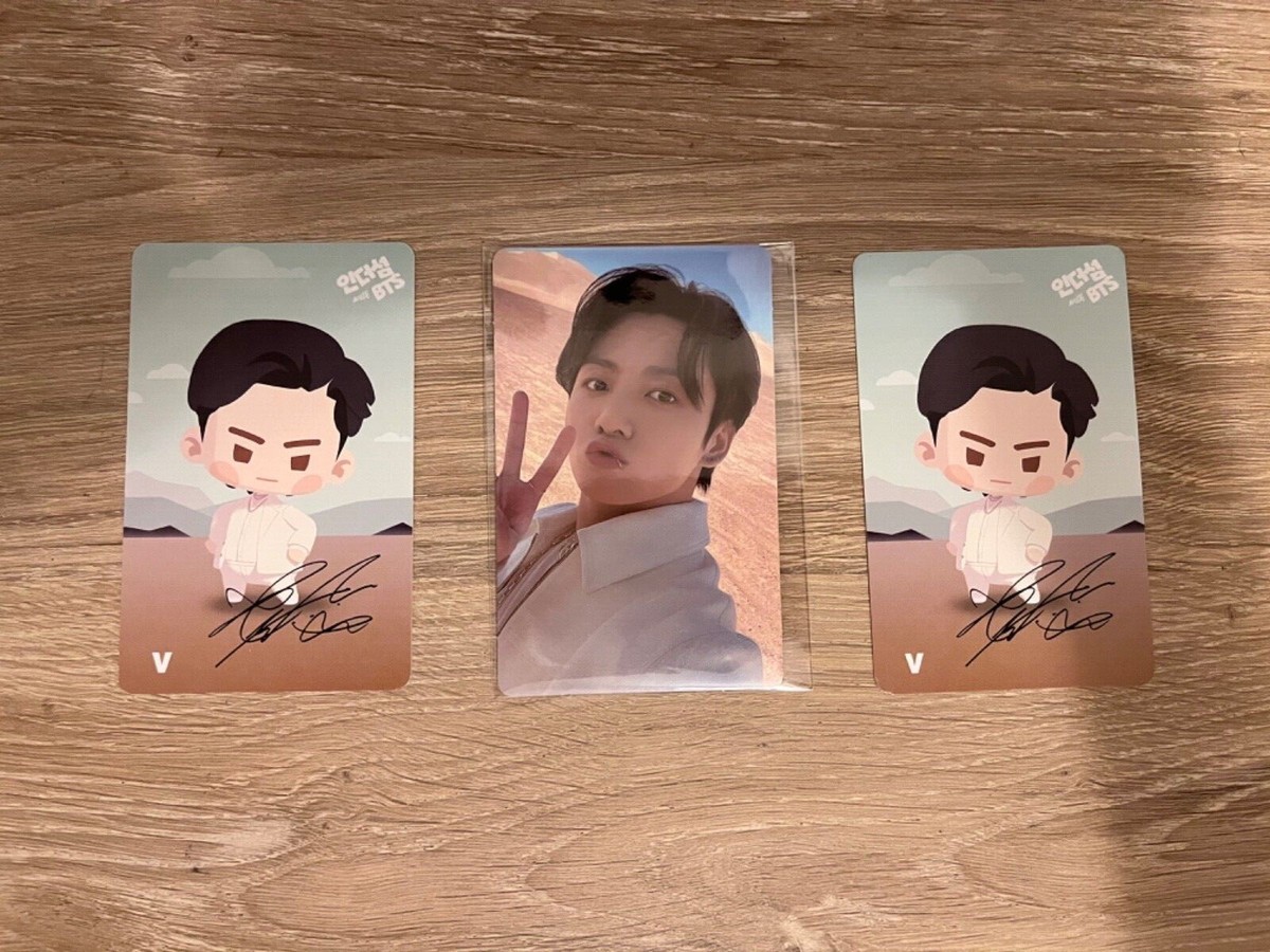 BTS Proof Jungkook PC Photocard V Tae Weverse POB Benefit Official