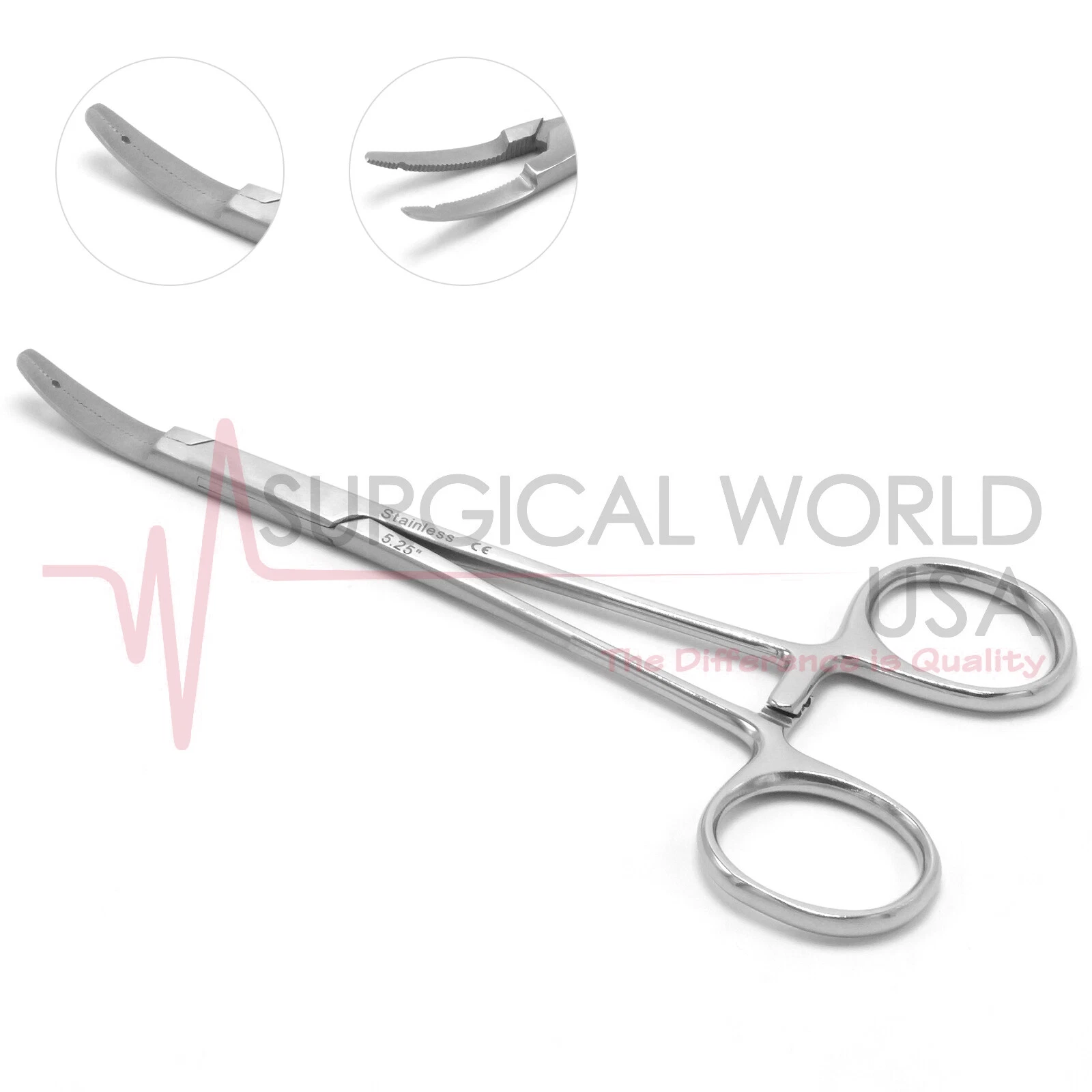 Micro Dermal Anchor Body Piercing Holder Hemostat Forceps
