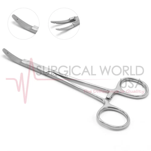 Micro Dermal Anchor Body Piercing Holder Hemostat Forceps Dermal Tops Clamp Tool - product listing photo