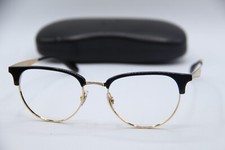 NEW RAY-BAN RB 6396 5784 BLACK GOLD GUNMETAL AUTHENTIC FRAMES EYEGLASSES 53-19