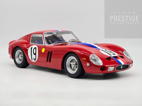 KK-Scale 1962 Ferrari 250 GTO 24hr LeMans #19 Rosso Red LARGE 1:12 - New - Picture 12 of 14