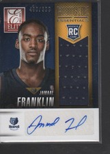 JAMAAL FRANKLIN 2013-14 PANINI ELITE ROOKIE ESSENTIALS JERSEY AUTO #RE-JF /599