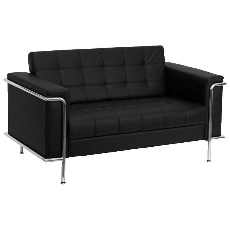 Leather Industrial Loveseats
