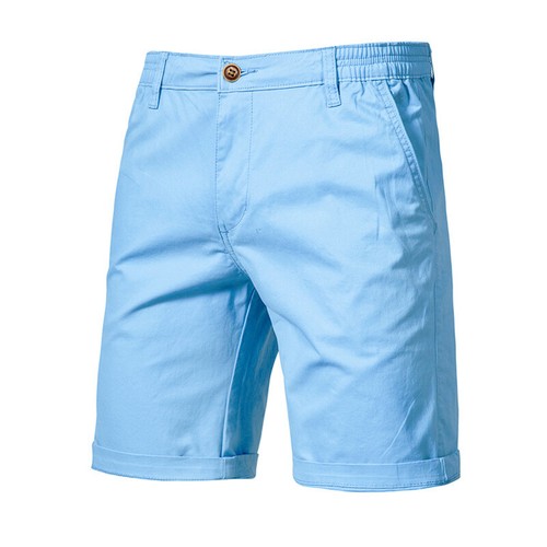 Men's Cargo Shorts Casual Chino Shorts Half Pants Wear Shorts Summer Flat Slim - Picture 18 of 21