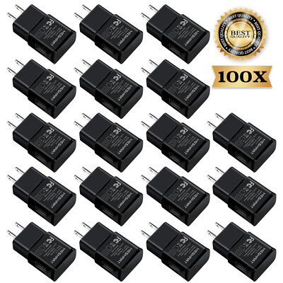 US 2A Adapter Lot Power Home USB Wall Charger Plug For Samsung Android Phone LG