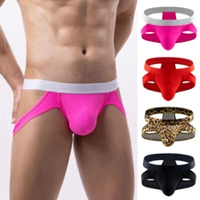 Sexy Men's Jock Strap Underwear Backless Jockstrap Briefs Underpants Thongs