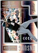 2020 Panini Absolute #UH6 Yoan Moncada Unsung Heroes Spectrum Silver