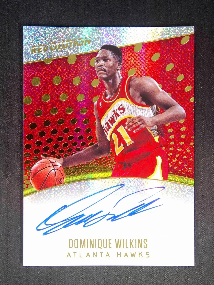 2017-18 Panini Revolution Dominique Wilkins Auto #A-DW | eBay