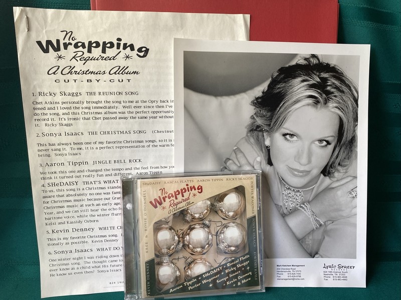 A 2001  LYRIC STREET CHRISTMAST ALBUM Rascal Flatts +++ &PRESS RELEASE