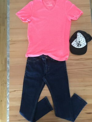 Kleiderpaket Herren   McNeal Shirt S, Rock Creek Jeans 30/30, New Era Cap