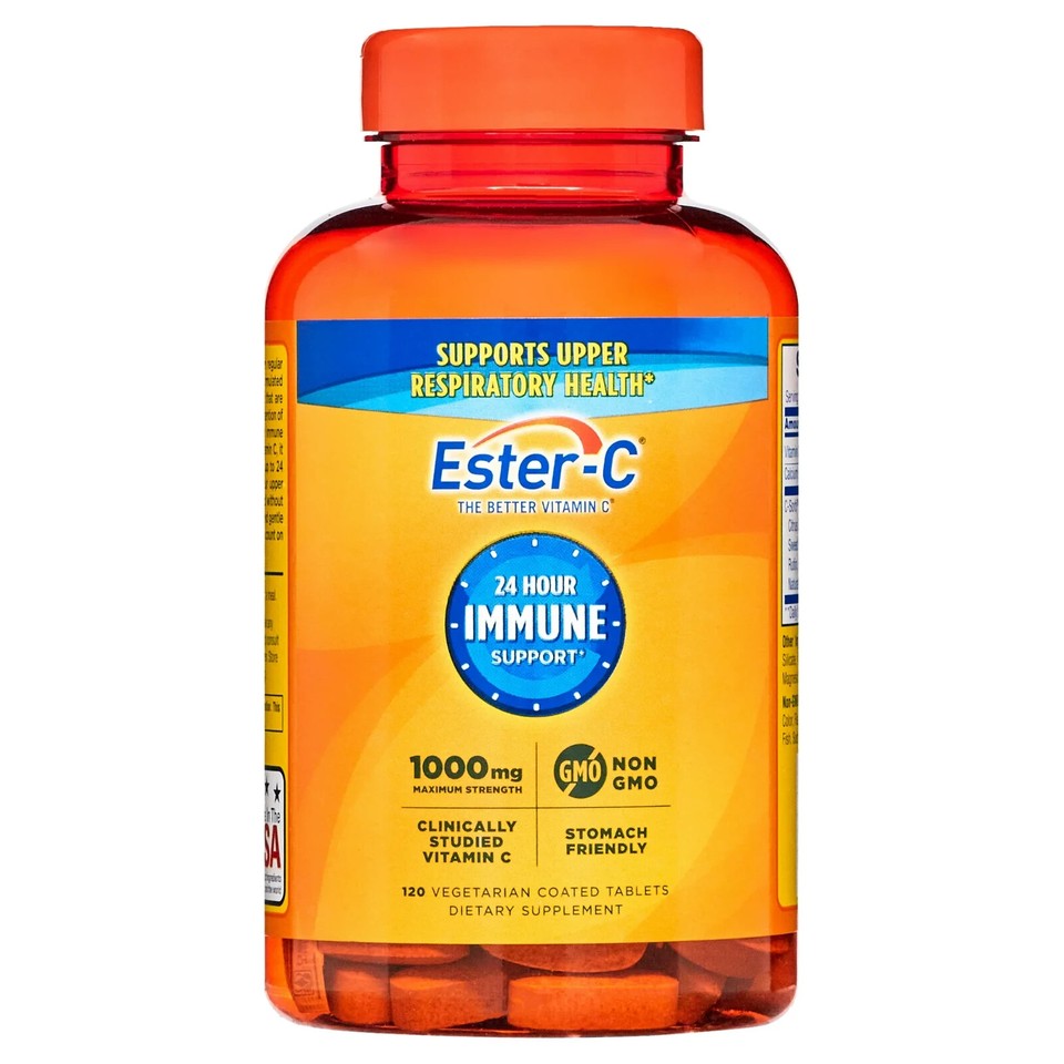 EsterC Vitamin C, Immune Support Tablets, 1000 Mg, 120 Ct Fast Free