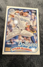 2024 Topps Update Series - 1989 Topps Baseball Tyler Glasnow #89US-1