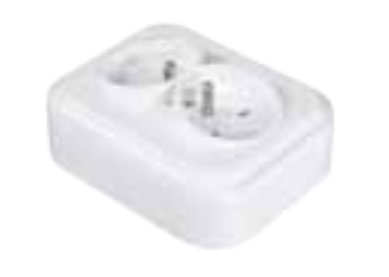 JADE Double Socket with/u Surface Mounted White GNt-6N GNt-6N BI