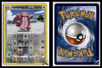 LICKITUNG REVERSE HOLO BATTLE STYLES 113/163 NM/M C POKEMON B022