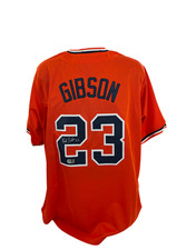 Kirk Gibson Signed Autographed Tigers Custom Jersey SWAU COA