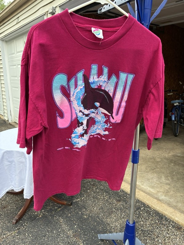 Vintage 1990’s Sea World SHAMU Graphic Tee Shirt Size X-Large Single Stitch