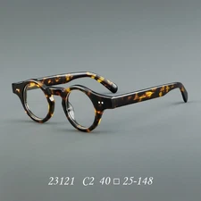 Vintage Thick Acetate Round Reading Glasses Men Women Readers Eyeglass frames