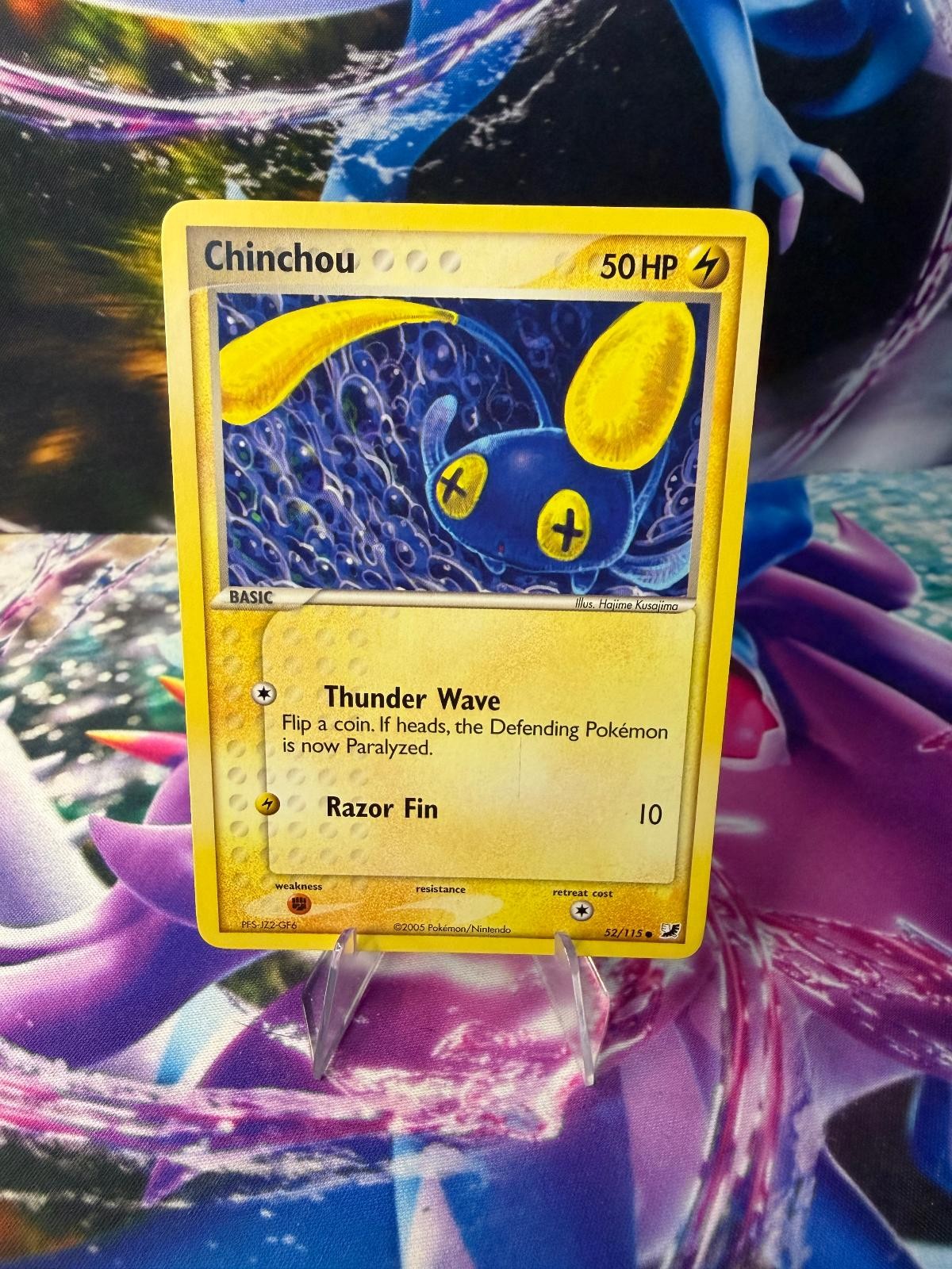CHINCHOU 52/115 UNSEEN FORCES Common Pokemon