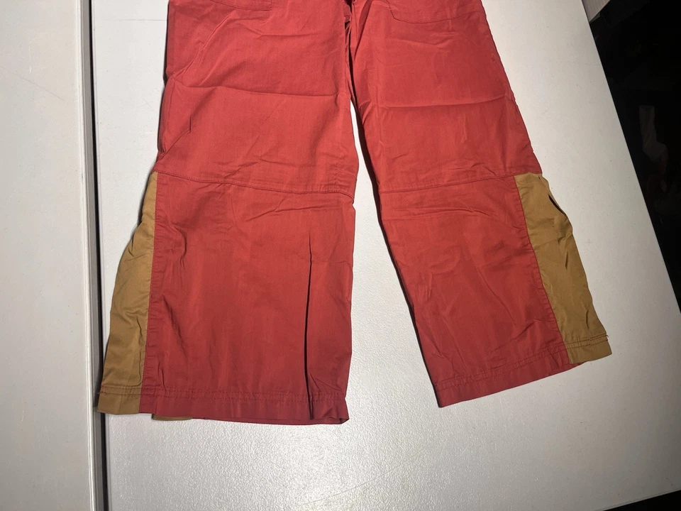 Pantalones Be Present Para Mujer Medianos Naranja Yoga Agilidad Abertura Lateral Informal Salón De Colección Foto 2 de 4