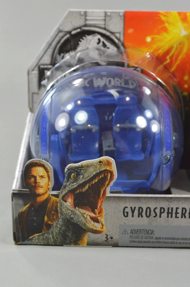 Jurassic World Fallen Kingdom Gyrosphere & Claire Mattel NUEVO Foto 3 de 4