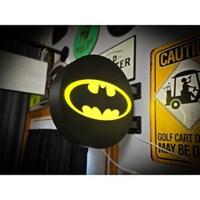 Batman 1960s Classic 9 Inch Light Box Led Sign 3d Printed Wall Decor Man Cave Batman 1960s Classic 9 Inch Light Box Led Sign 3d Printed Wall Decor Man Cave