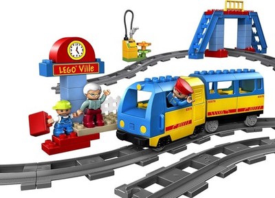 LEGO DUPLO Ville 5608 Eisenbahn Starter Set komplett OVP Sammlerstück Handbetrie