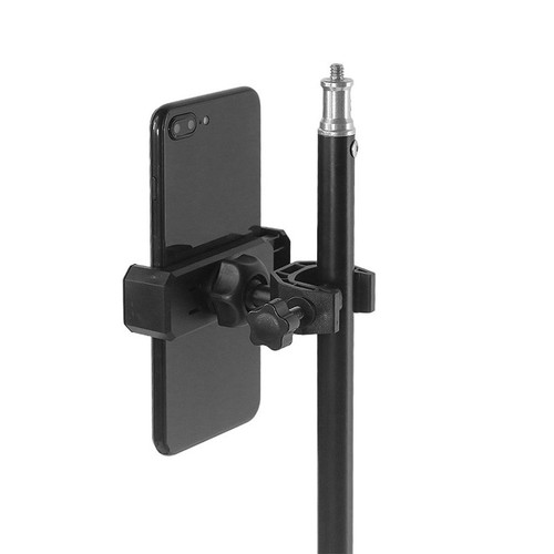 Halter Tablet Mikrofon Ständer Halterung Handyhalter 12cm bis 18cm Grad - Bild 12 von 12
