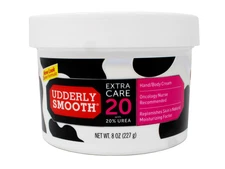 Udderly Smooth Extra Care Hand/Body Cream with 20% Urea, Fragrance Free, 8 OZ