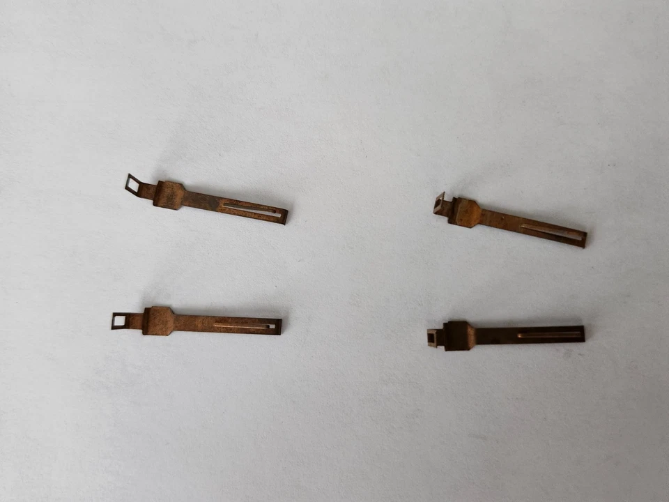 ¡Escasos zapatos para camioneta Speedway Tyco "S" en stock de tienda antigua! ¡Lote de 4! Foto 4 de 4