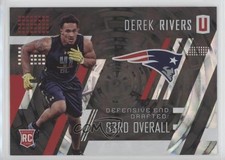 2017 Panini Unparalleled Class of 2017 Rookie Derek Rivers #293 o9o