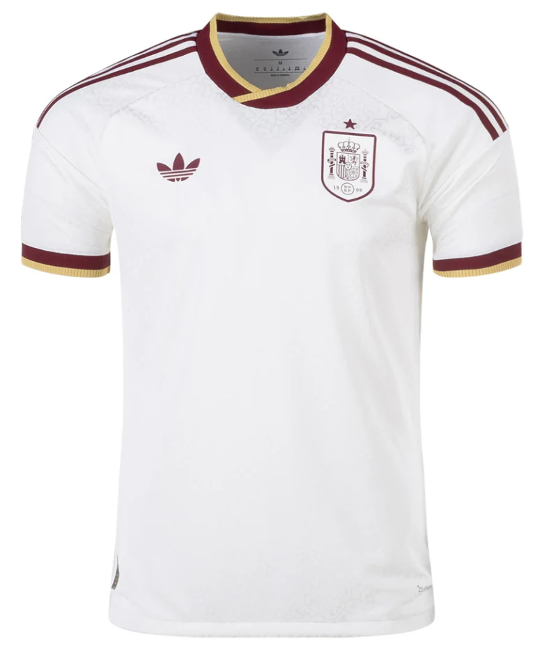 adidas World Cup 2026 Spain Away Authentic Jersey Team 1 Star Top