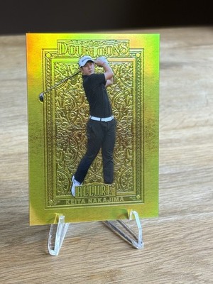 2026 Upper Deck Allure Golf Keita Nakajima Rookie Doubloons SSP